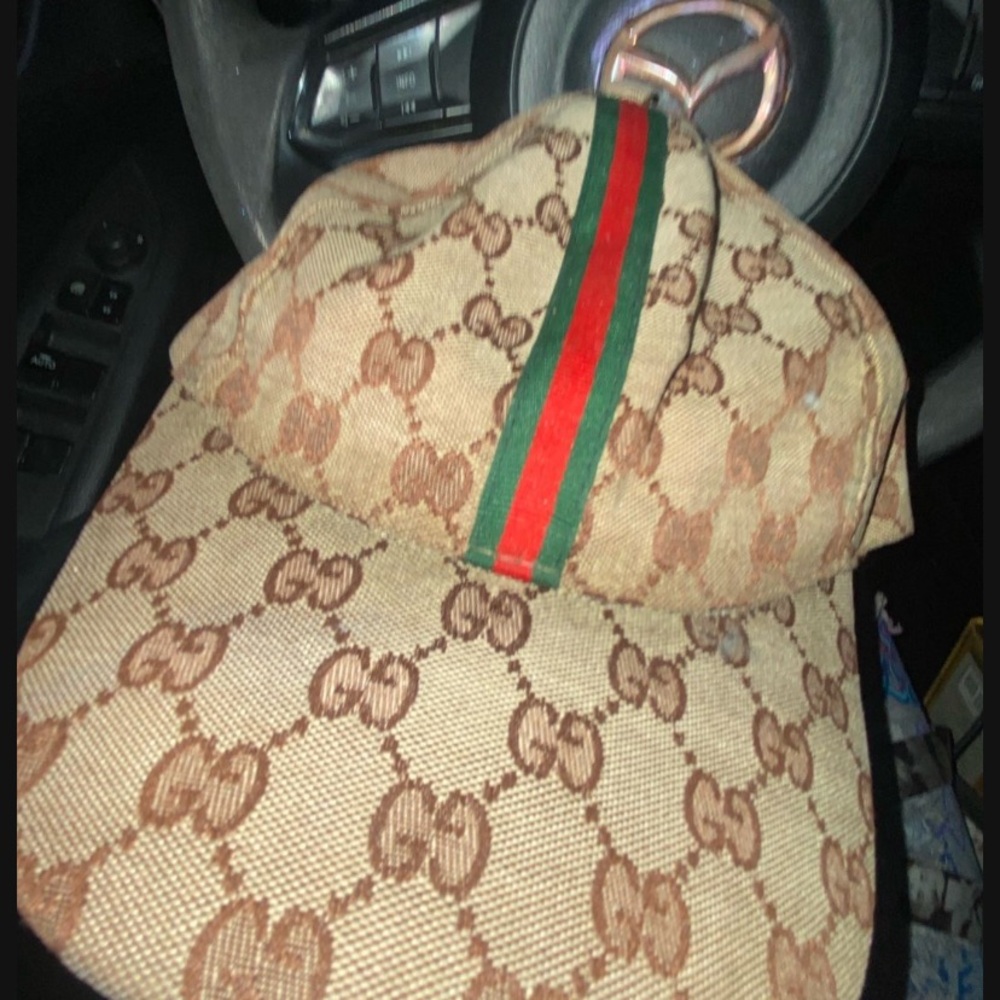 Gucci Beige and Brown Monogram Men's Bag